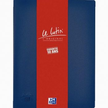 LE LUTIN L'ORIGINAL Presentation Book, 100 Pockets, Blue