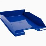 A4+ Blue Glossy Letter Tray