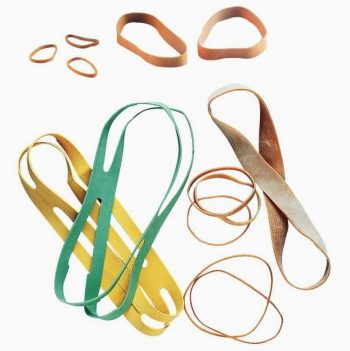 Pack of 100 g light-colored wristbands 120x03 mm
