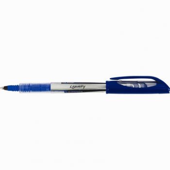 Liquidly Medium Point Blue Liquid Ink Roller Pen