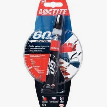 Tube de colle Loctite 60 secondes