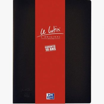 LE LUTIN L’ORIGINAL Document Folder, 60 Pockets, Black