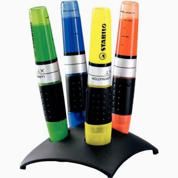 Pack of 4 assorted Luminator highlighters