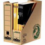 Set of 20 Cardboard Magazine Files, 8 cm Spine