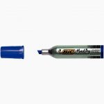 Permanent Chisel Tip Marker Solvent-Based Fade-Resistant Blue
