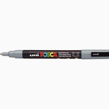 Posca Fine Tip Grey Conical Marker