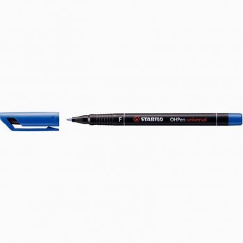 OhPen Permanent Retroprojector Marker 0.7mm Blue
