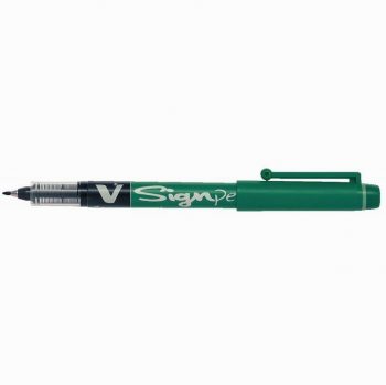 Pilot V-Sign Green Marker Pen