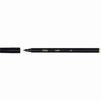 Set of 24 Visa 880 Black Fine Tip Markers