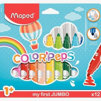 Set of 12 ColorPeps Maxi Felt Tip Markers