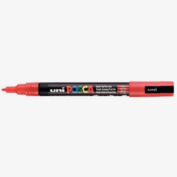 Marqueur pointe fine conique rouge