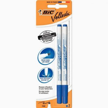 Blister de 2 marqueurs 1721 Velleda bleu