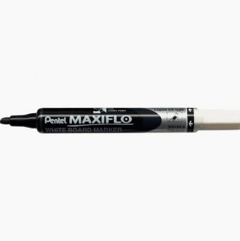Maxiflo Fine Chisel Tip Black Whiteboard Marker