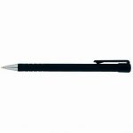 Black Medium Tip Retractable Ballpoint Pen