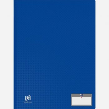 MEMPHIS Display Book, 30 Fixed Pockets, 60 Views, Blue Colour