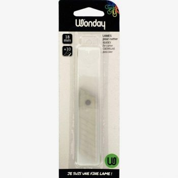 Set of 10 Replacement Blades for Utility Cutter Model 81622
