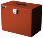 Classeur ménager métal 5 dossiers suspendus terracotta