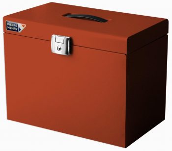 Classeur ménager métal 5 dossiers suspendus terracotta