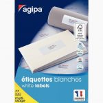 Boîte de 2100 étiquettes multi-usages blanches 70x42mm