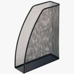 Porte revues en métal Mesh noir