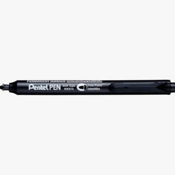 Marqueur permanent rétractable NXS15 noir