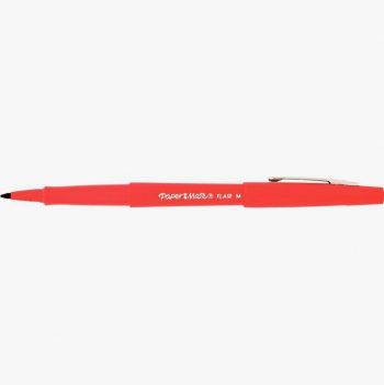 Red Flair Nylon Felt-Tip Pen