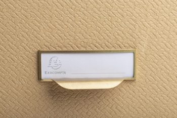 OfficeByMe Beige Magazine File Holder, 10cm Spine