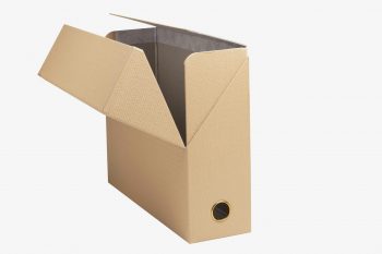 OfficeByMe 9cm Spine Transfer Box Beige