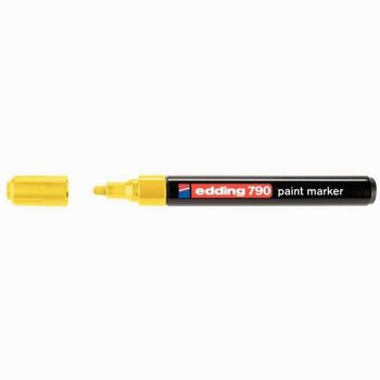 Marqueur peinture E 790 pointe ogive jaune