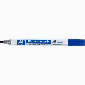 Marqueur permanent pointe ogive bleu