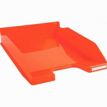 Corbeille à courrier A4+ orange GLOSS