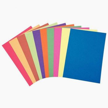 Pack of 250 assorted 100g A4 Kaleidoscope sheets