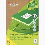 Pack of 2400 Recycled White Multi-Purpose Labels 70x35mm