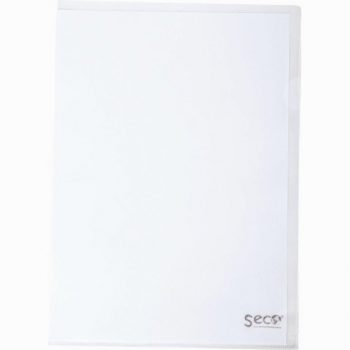 Pack of 25 transparent recyclable polypropylene corner pockets