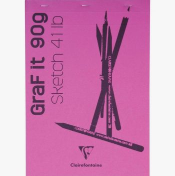 White Sketch Pad Graf It, Size 21 x 29.7 cm
