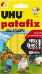 80 Adhesive Pads Patafix Yellow Minecraft Theme by UHU