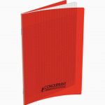 Cahier rouge Conquerant 32 pages 17 x 22 cm 90g Seyès
