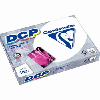 Pack of 250 sheets of premium A3 160gsm white paper for laser printing DCP