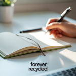bureau-70g-forever-papier-a5-bloc-format-recycl-100-feuilles-quadrill-5×5-de-410625-1