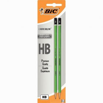 2 crayons de papier Criterium 550 HB BIC