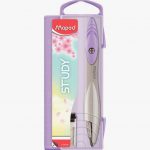 Maped Pastel Study Drawing Compass with Extra Leads