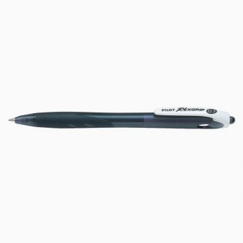 Begreen Rexgrip Retractable Ballpoint Pen Black Medium Tip