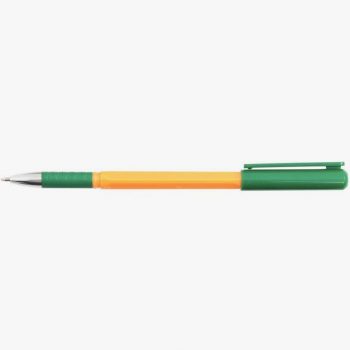 Green Softgrip Ballpoint Pen