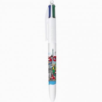 BIC 4-Color Pen Eiffel Tower Paris 2024 Edition