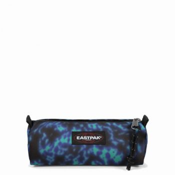 School Pencil Case Benchmark Volcamo Blue - Single Compartment