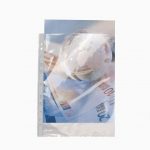Pack of 100 perforated polypropylene sleeves 9/100