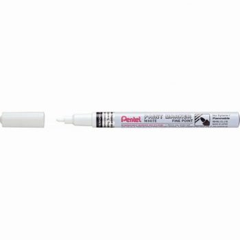 Permanent White Fine Paint Marker 2.9mm Tip
