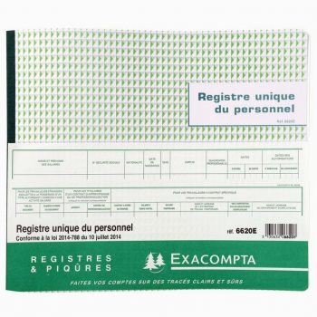 Registre unique du personnel