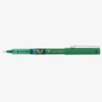 Pilot V7 Hi-Tecpoint Green Rollerball Pen, 0.7mm Medium Point