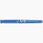 Pilot V5 Hi-Tecpoint Rechargeable Fine Tip 0.5mm Blue Roller Pen